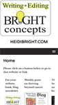 Mobile Screenshot of heidibright.com